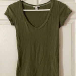 Aeropostale Olive Green T Shirt